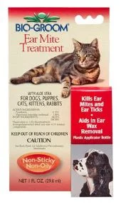 - How to clean pet toysBio Groom Ear Mite Treatment 29mL