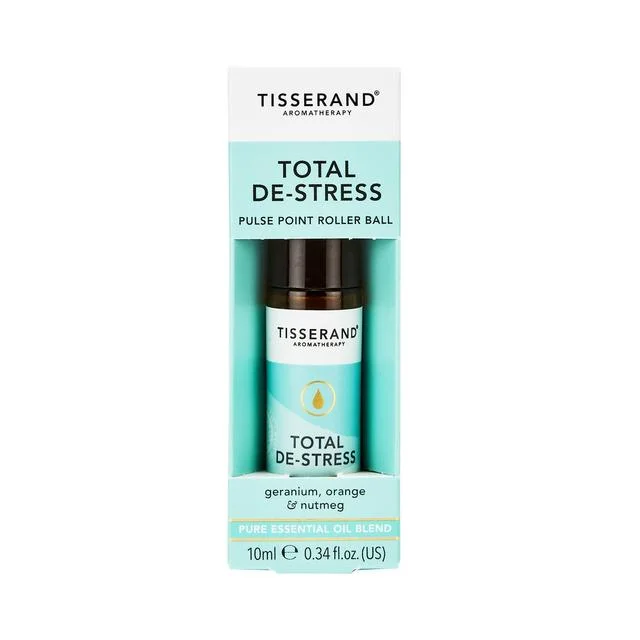 Tisserand Total De-Stress Aromatherapy Roller Ball   10ml