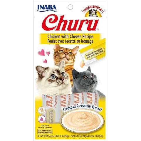 INABA Cat Churu Puree Chicken With Cheese 56G