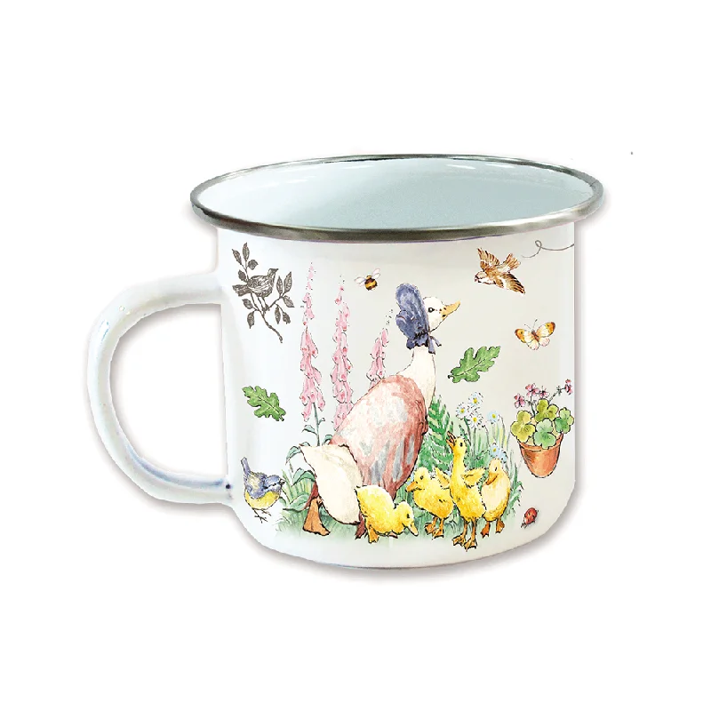 Beatrix Potter Enamel Mug Jemima Puddleduck