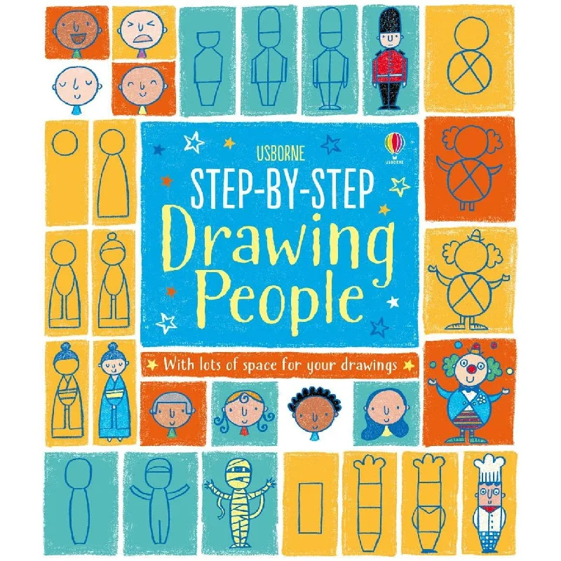 Usborne step-by-step drawing people