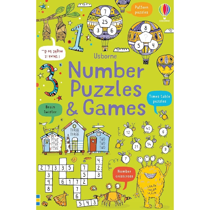 Usborne number puzzles and games