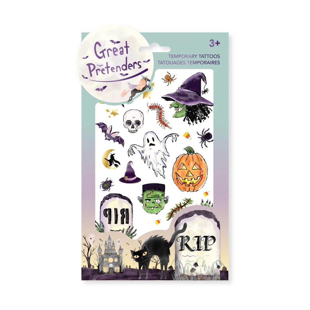 Halloween temporary tattoos 18 pc