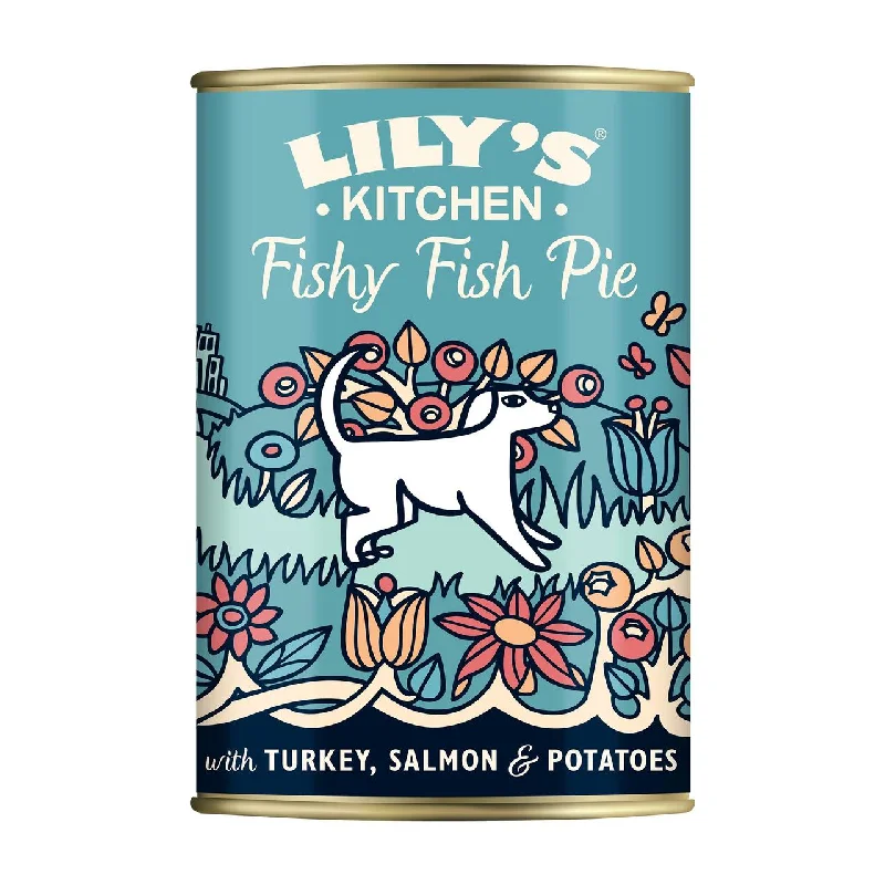 - Special food for puppiesLily's Kitchen Fishy Fish Pie with Peas for Dogs 400g