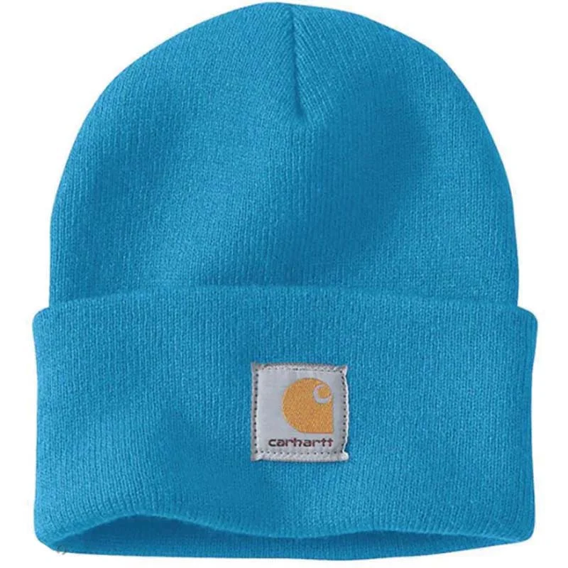 Knit Cuffed Beanie - Atomic Blue