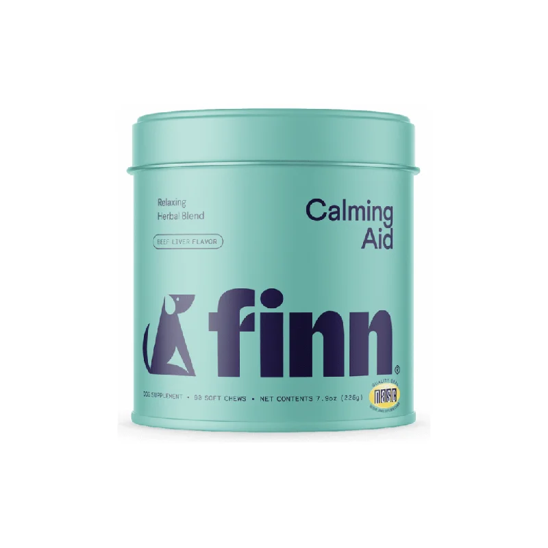 remove dead hair and dandruff, and promote pet skin health.Finn Calming Aid Supplements for Dogs