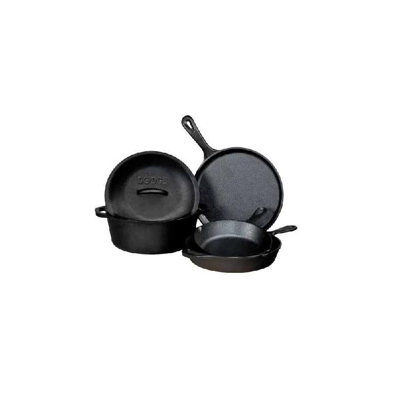 Lodge Cast Iron 5 Piece Cookware Set