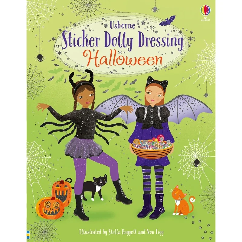 Usborne sticker dolly dressing Halloween