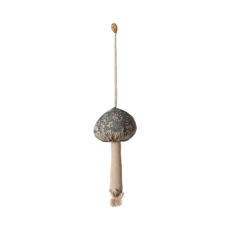 Maileg mushroom ornament - blossom, green