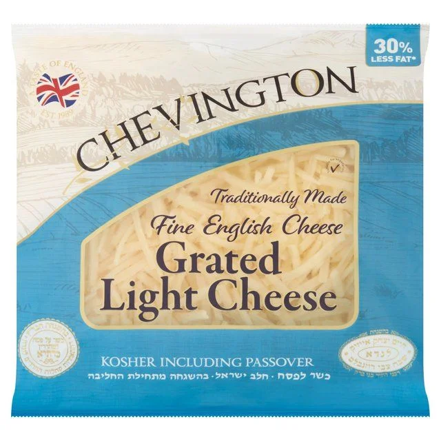 Chevington Grated Light Cheese   400g