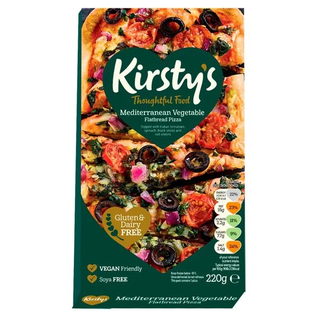 Kirsty's Mediterranean Vegetable Flatbread Pizza   220g