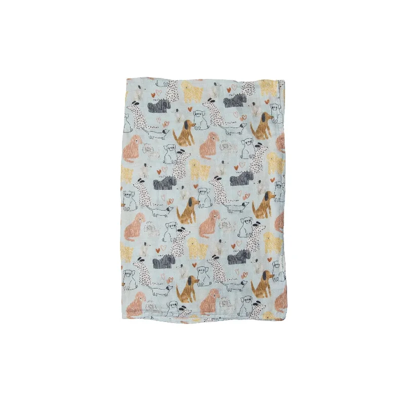 Loulou Lollipop swaddle honey puppies