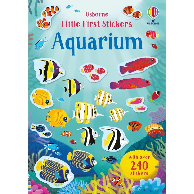 Usborne little first stickers aquarium