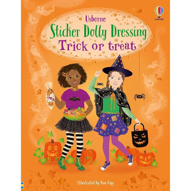 Usborne sticker dolly dressing trick or treat