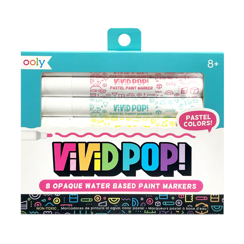 Ooly vivid pop water based paint makers pastel