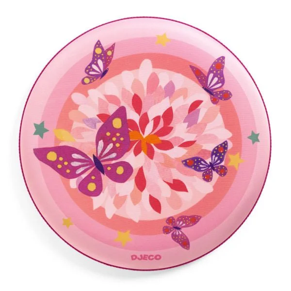 Djeco flying disc - flying rosa