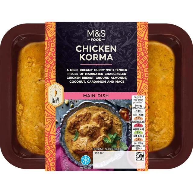 M&S Chicken Korma   400g