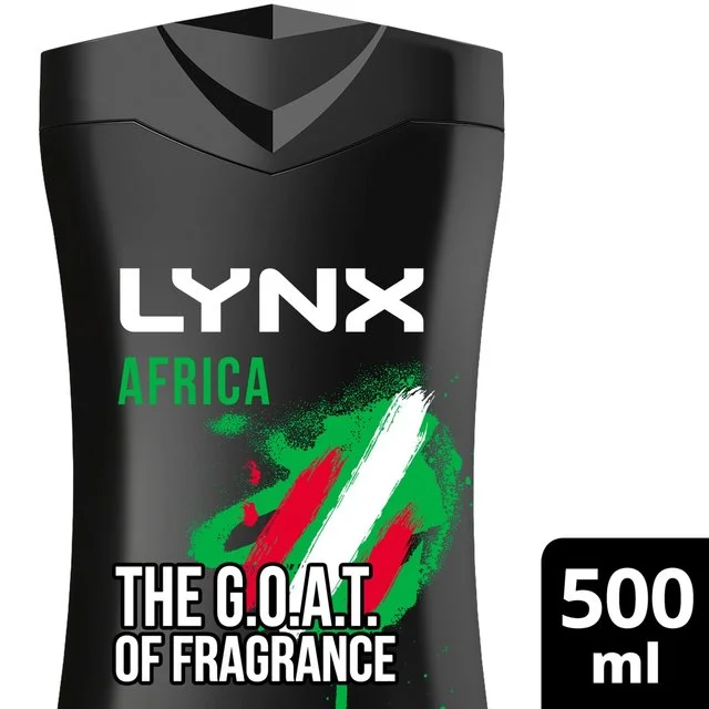 Lynx Africa Body Wash Shower Gel   500ml