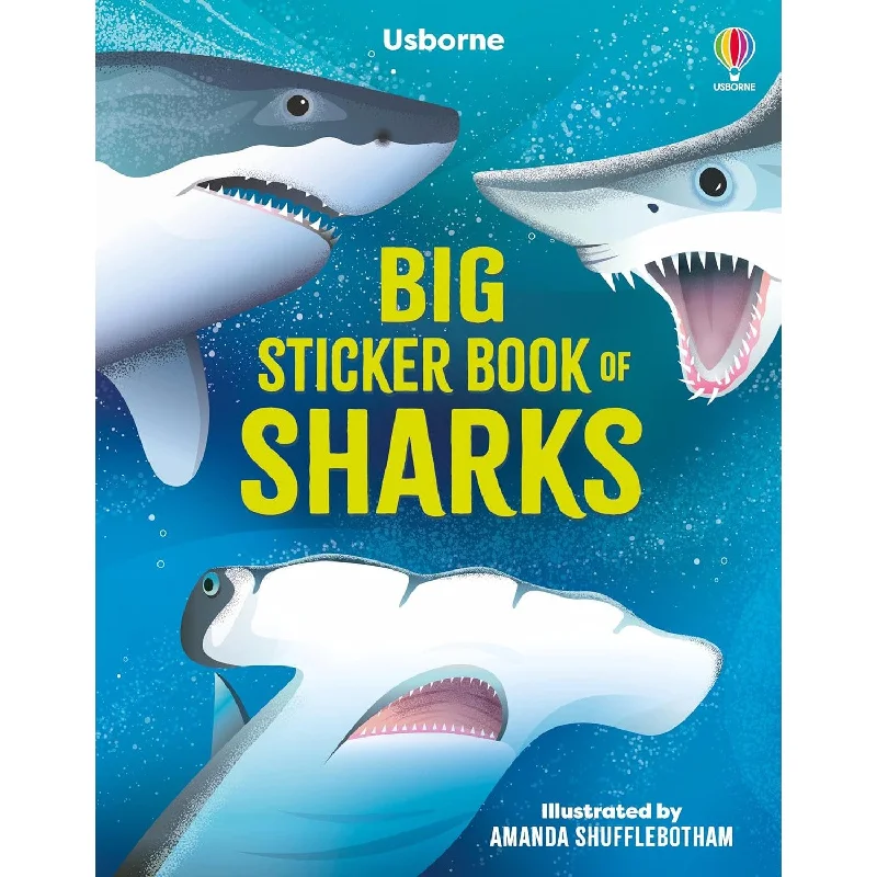 Usborne big sticker book of sharks