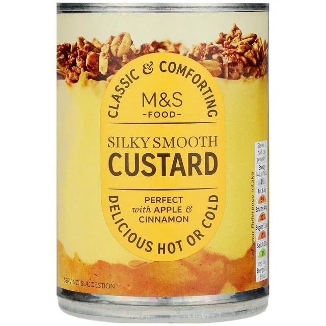 M&S Custard   400g