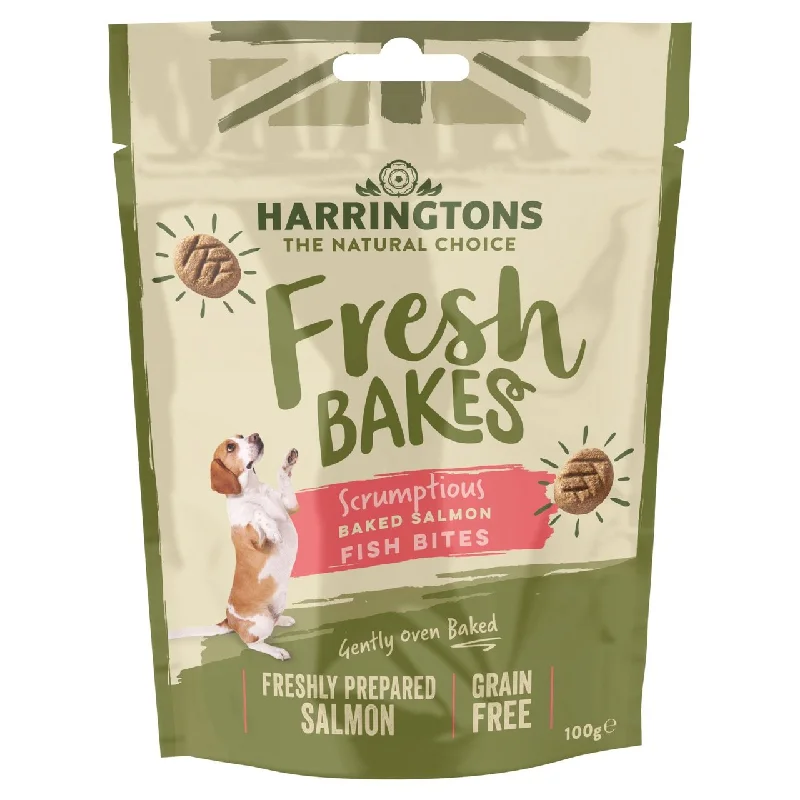 - The effect of dog food on dental healthHarringtons Fresh Bakes Salmon Dog Treats 100g