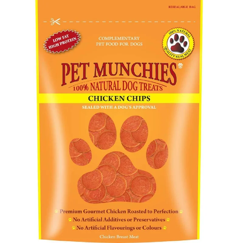 - ProNevus dog food palatabilityPet Munchies 100% Natural Chicken Chips Dog Treats 100g