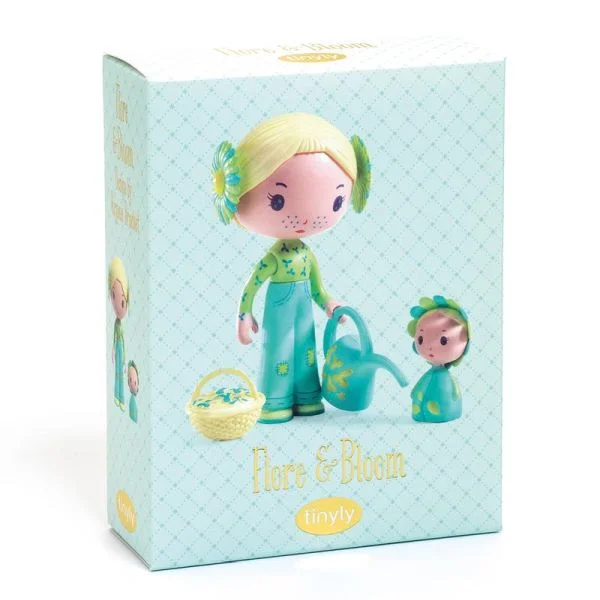 Djeco Tinyly Flore & Bloom figurine set