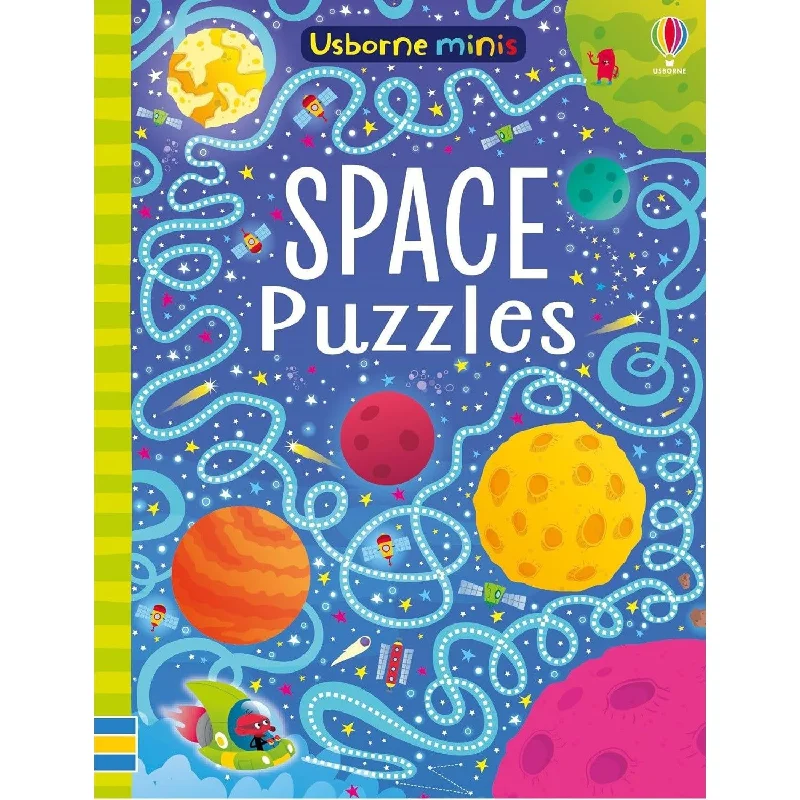 Usborne mini book space puzzles