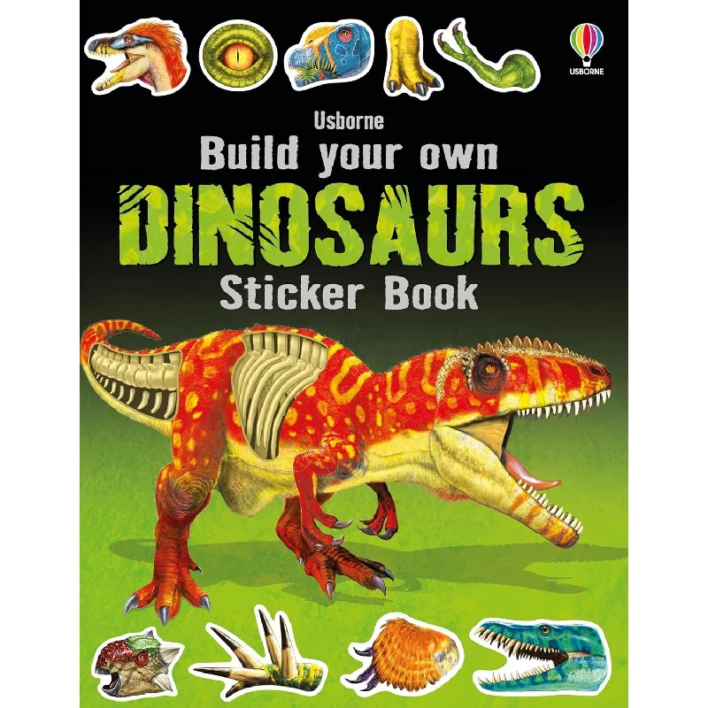 Usborne build your own dinosaurs sticker book