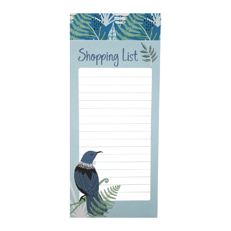 Magnetic Shopping List Tūī