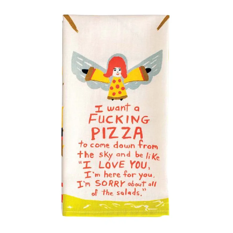 Blue Q Tea Towel F*cking Pizza