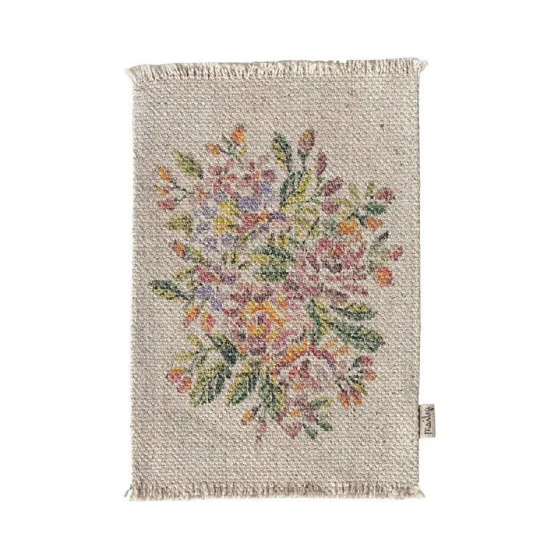 Maileg rug, flower -medium