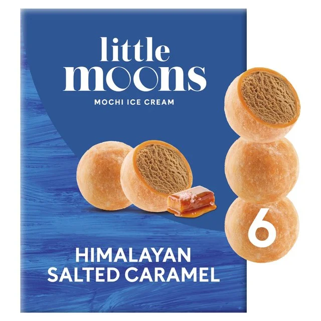 Little Moons Salted Caramel Mochi Ice Cream   6 x 32g