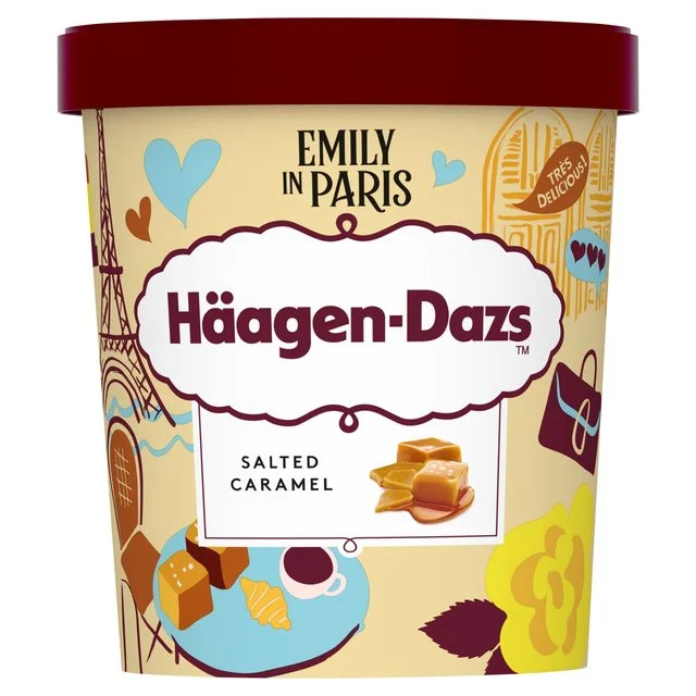 Haagen-Dazs Salted Caramel Ice Cream   460ml