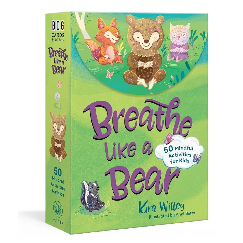 breathe like a bear mindfulness cards