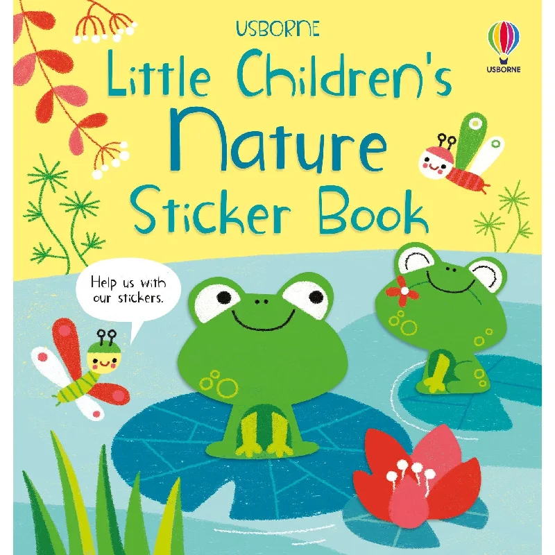 Usborne little children's nature sticker book