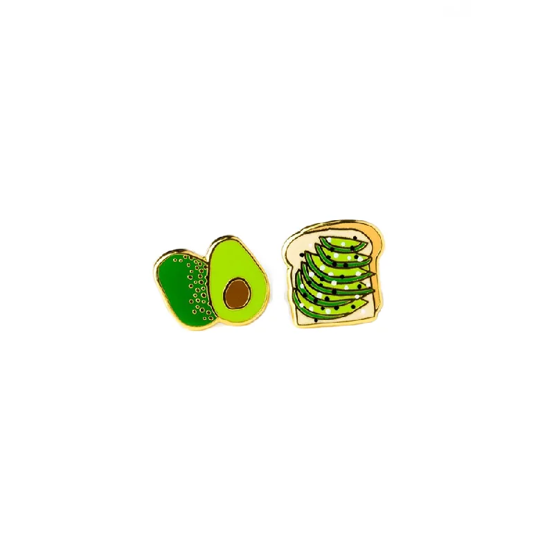 Yellow Owl Stud Earrings Avo Toast