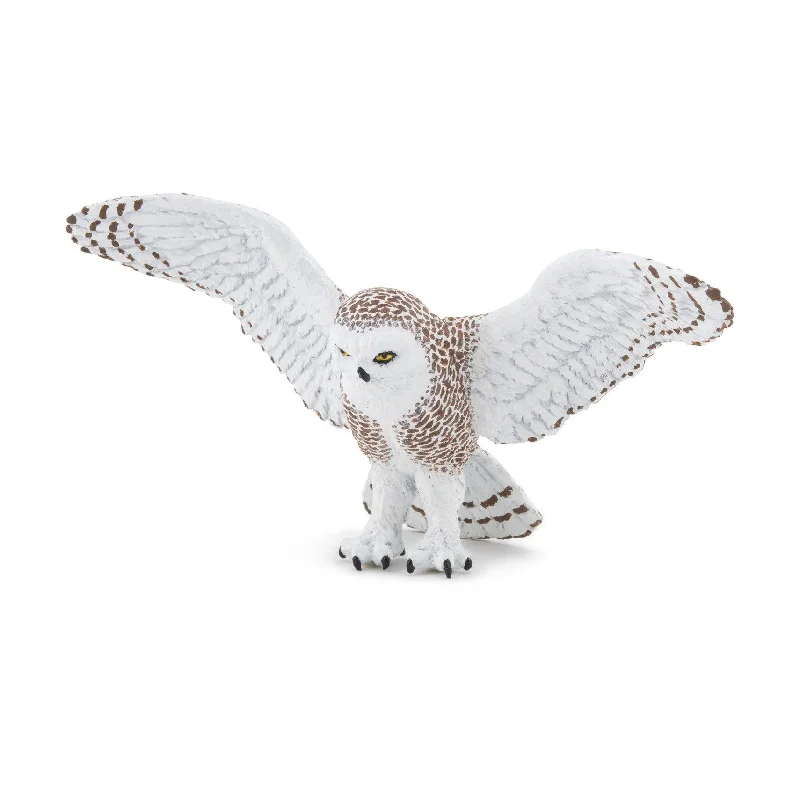 Papo flying snowy owl