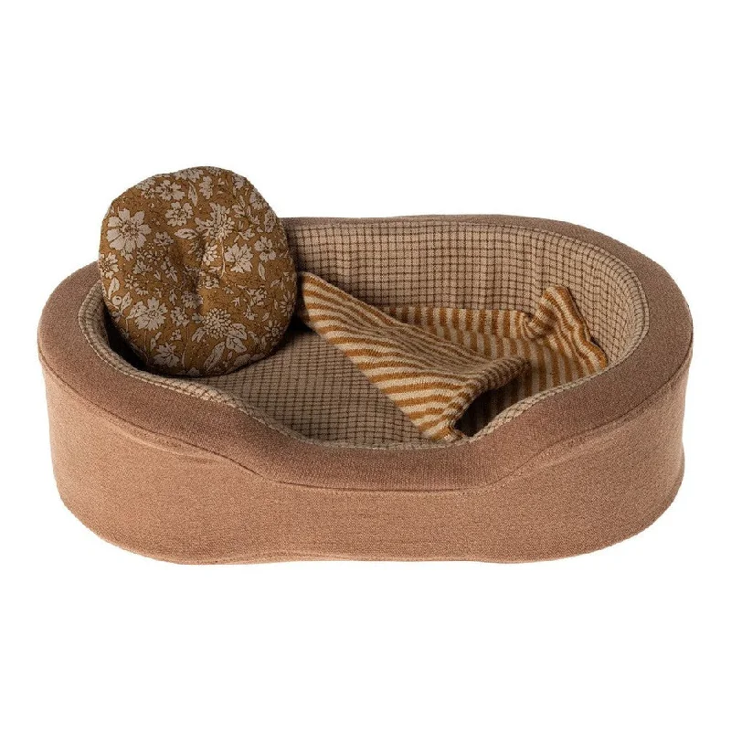 Maileg cozy basket, small - brown