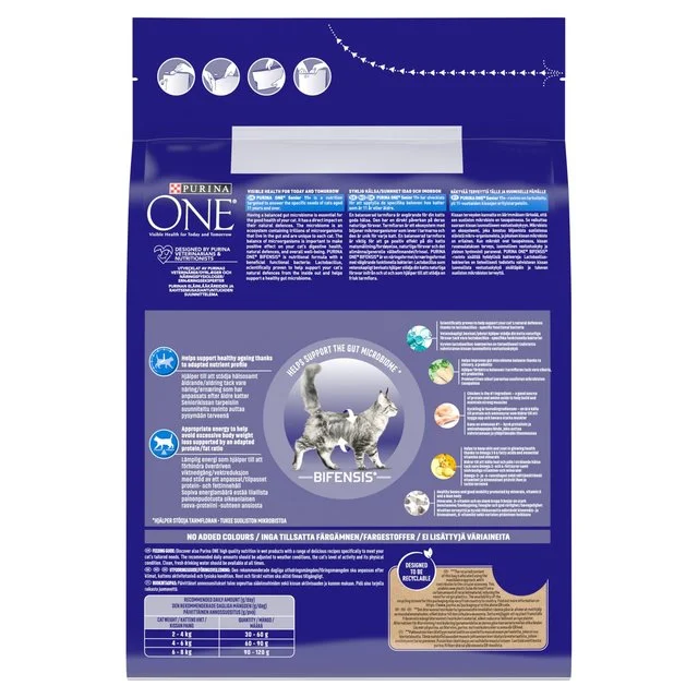 Purina ONE Senior 11+ Cat Chicken & Wholegrain   2.8kg