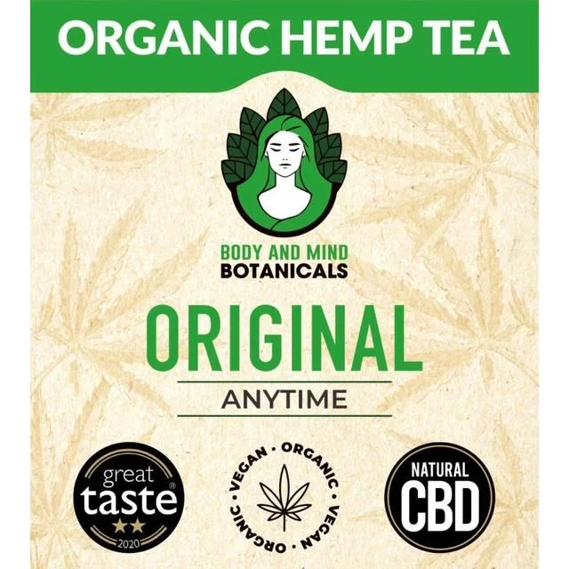 Body & Mind Botanicals Organic Hemp Tea - Original   10 per pack