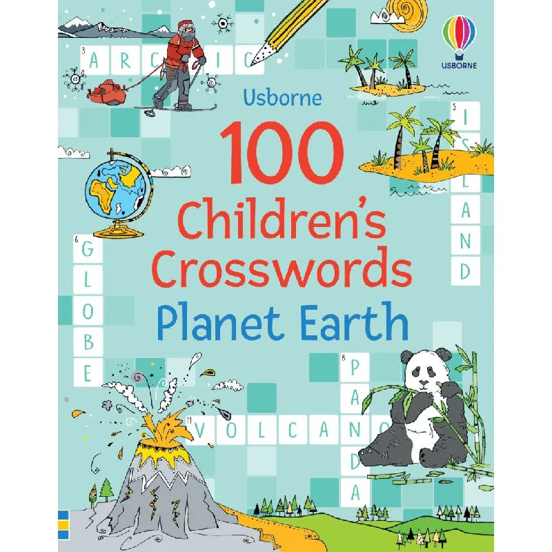 Usborne 100 Children's Crosswords Planet Earth