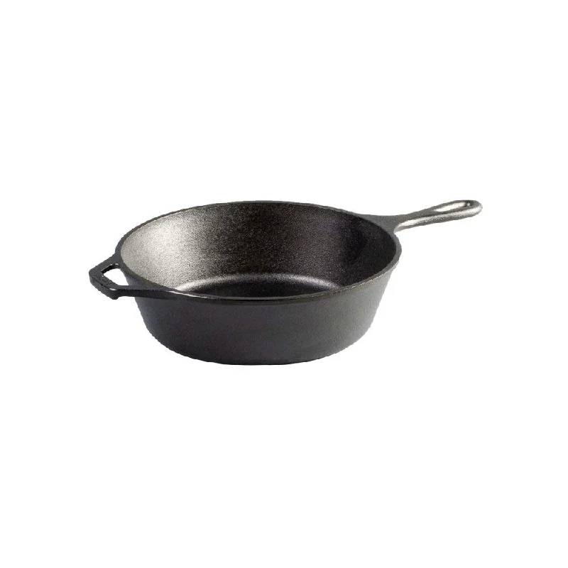 Lodge Cast Iron Deep Skillet with Helper Handle 26cm