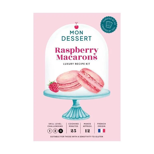 Mon Dessert Raspberry Macaron Kit