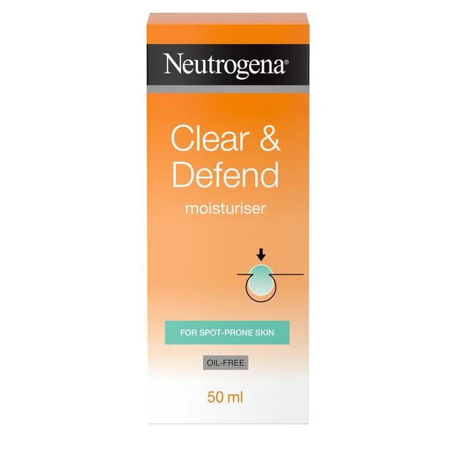 Neutrogena Clear & Defend Oil Free Moisturiser   50ml