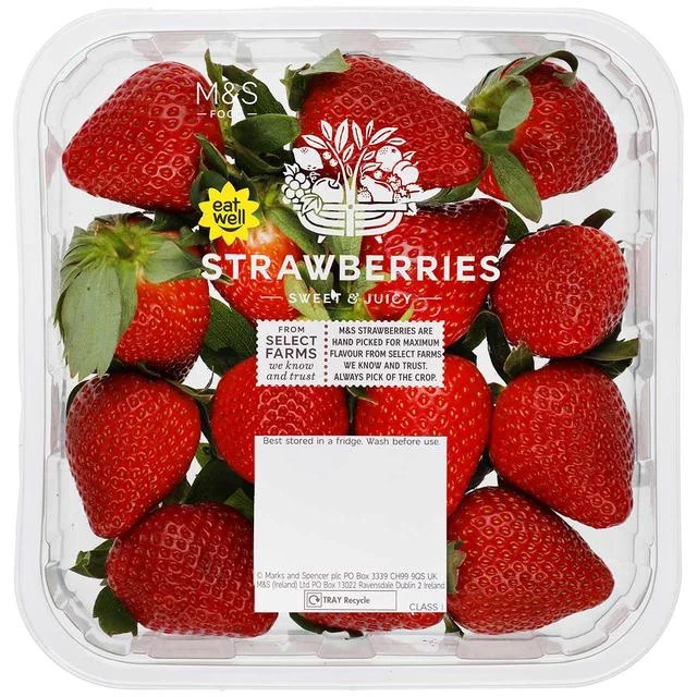 M&S British Strawberries   600g