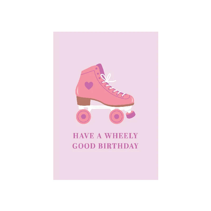 Iko Iko Text Pun Card Wheely