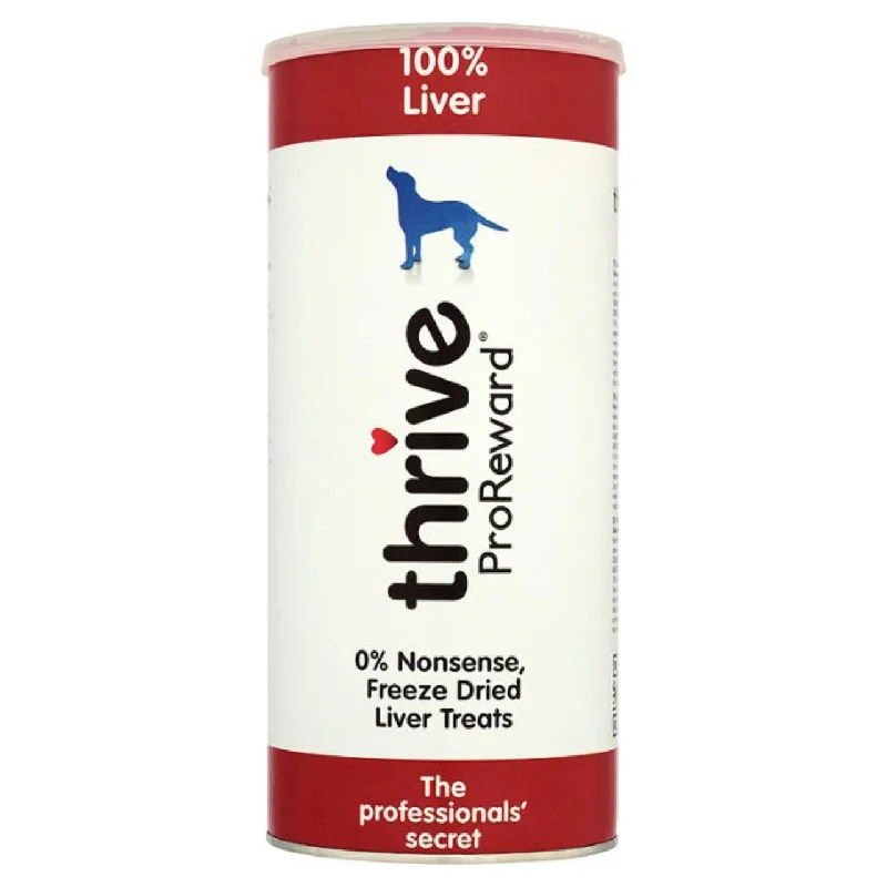 - How is Birgi dog foodThrive ProReward 100% Liver Dog Treats MaxiTube 500g