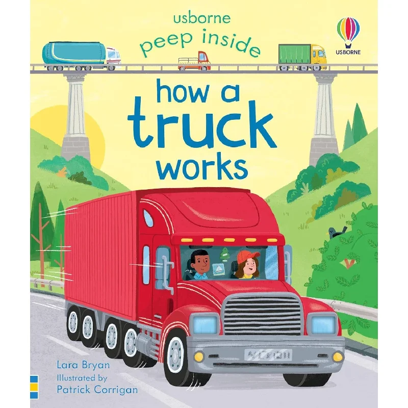 Usborne peep inside how a truck works