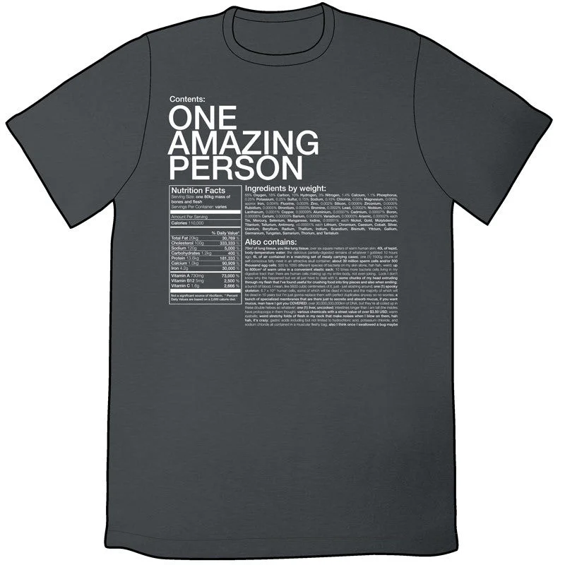 One Amazing Person Shirt by Ryan North